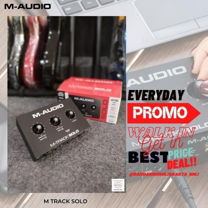 Volwe- M-Audio M-Track Solo Mtrack ,Bmj