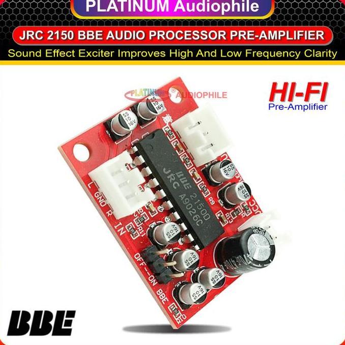 Volwe- Modul Bbe Audio Processor Tone Preamp Sound Effect Treble Bass Bbe-01