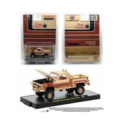 Promo M2 Machines 1976 GMC SIERRA GRANDE 15 DESERT FOX PICK UP TRUCK BEIGE Diskon