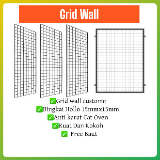 Rak Bingkai Mundo Rak Pajangan Konter, Rak Display, Ram Besi Tebal