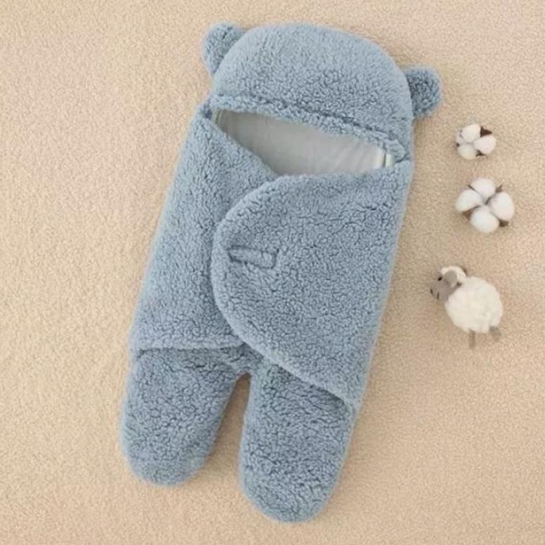 Sale Selimut Bedong Bayi Bulu Korea Lembut Tebal