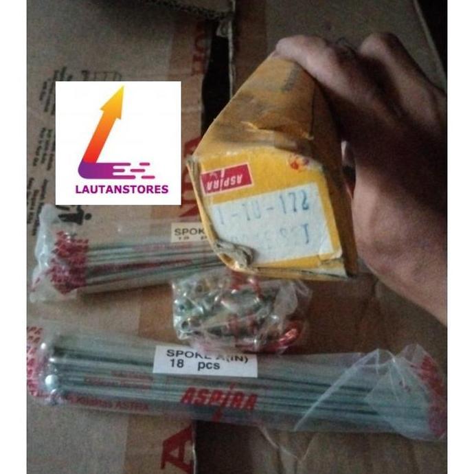 1110-172 Ruji Jari-Jari Depan Win 100, Shogun 125, Smash Cakram, Shogun 110 Cakram, Tornado Cakram M