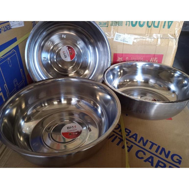 baskom stenlis baskom 40 baskom dalam baskom 3 pcs