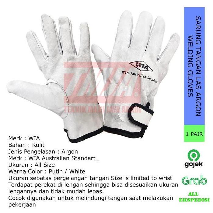 Scbk- Wia Sarung Tangan Las Argon Welding Gloves