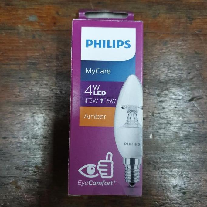 Bisadisini- Lampu Led Candle Philips 4W E14
