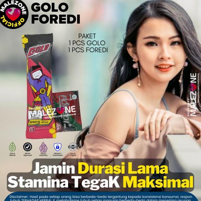 Obat Herbal Golo Foredi Gel Stamina Kuat Pria Asli Original