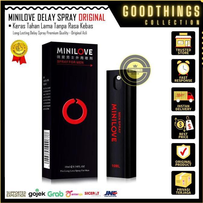 MINILOVE MAN SPRAY - Obat Delay Kuat Keras Tahan Lama Pria ORIGINAL
