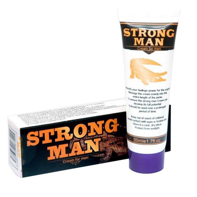 Obat Kuat Herbal Pria Strong Man Cream For Men Original Import