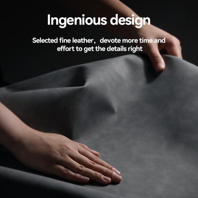 Case Vivo V29 5G Leather Magnetic Suede Casing Tekstur Kulit Domba H