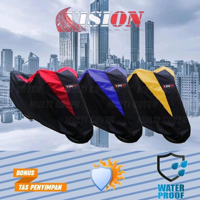 Termurah / Hot Sale Sarung Motor Semua Jenis Motor Bahan  Polyester Kuat Tahana Lama Karet Motorcycl