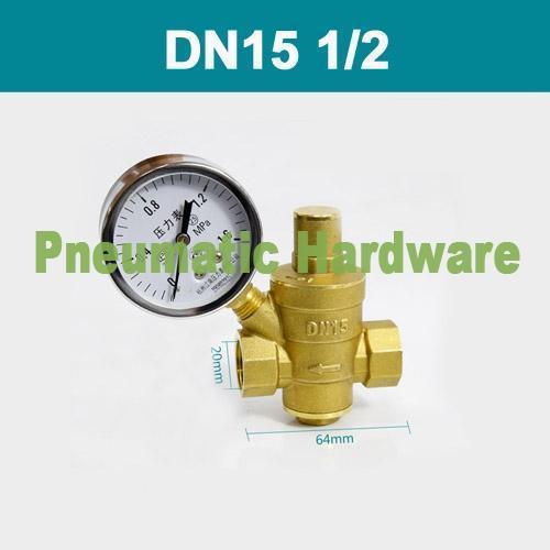 Pressure Reducing Valve Pressure Regulator Water Ukuran 1/2 Inchi Kk70