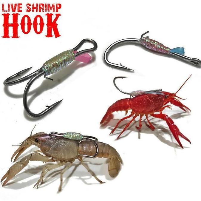 FINESSE Mata Kail Pancing Agar Udang Tetap Hidup Untuk Memancing Ikan di Laut Danau Sungai Pancing K