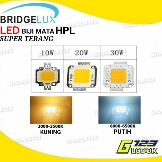 HPL High Power LED 10 20 30 Watt Yellow Warm Cool White Kuning Putih