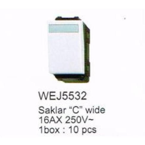 Saklar Panasonic Hotel / Saklar 2 Arah Panasonic / Saklar "C"