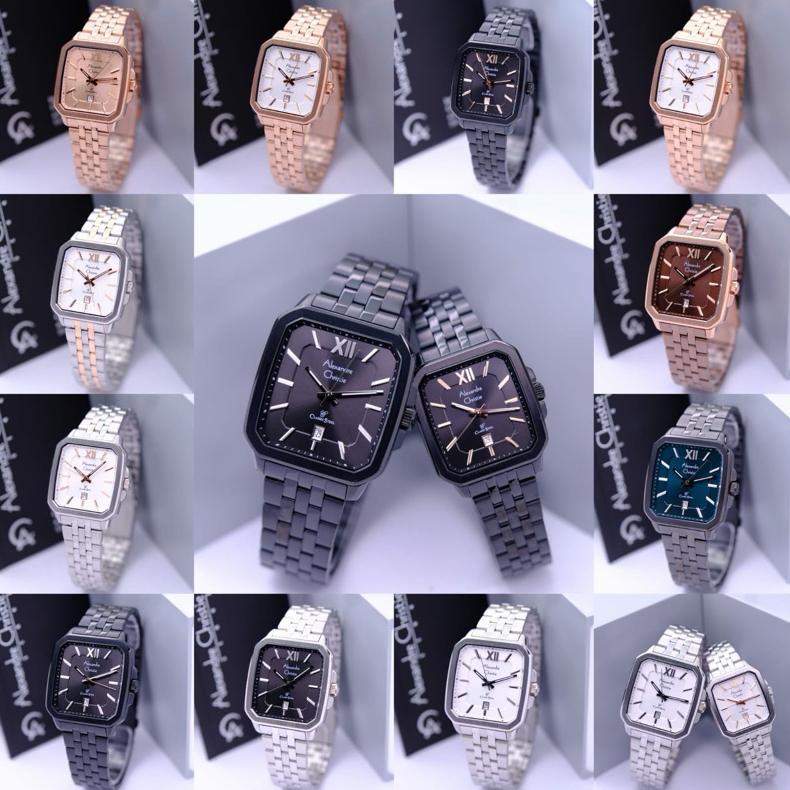 JAM TANGAN PRIA WANITA COUPLE ALEXANDRE CHRISTIE AC8687 / AC 8687 / AC8704 / AC 8704 ORIGINAL GARANS