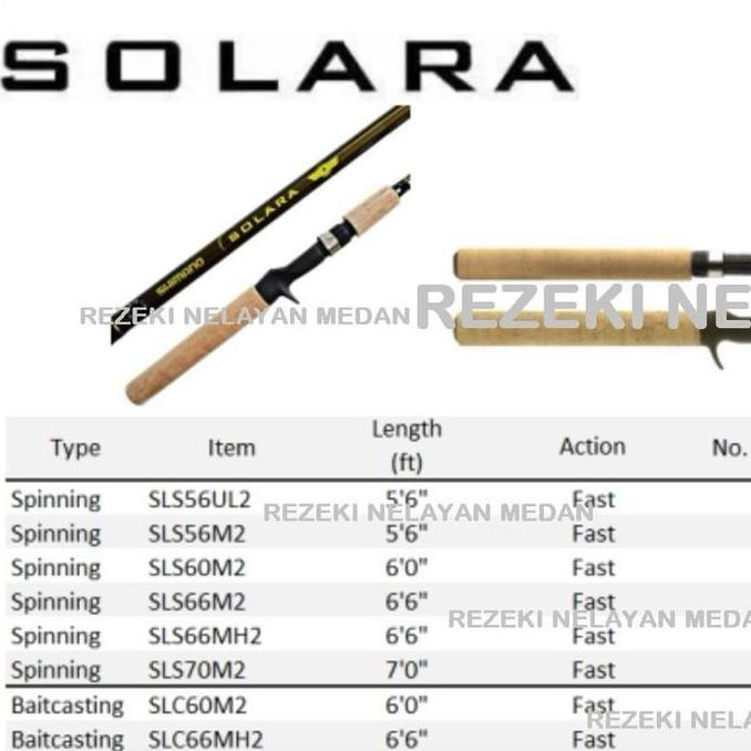 TERBARU - Joran SHIMANO Solara 2024 | Joran Murah SHIMANO Bahan Aeroglass
