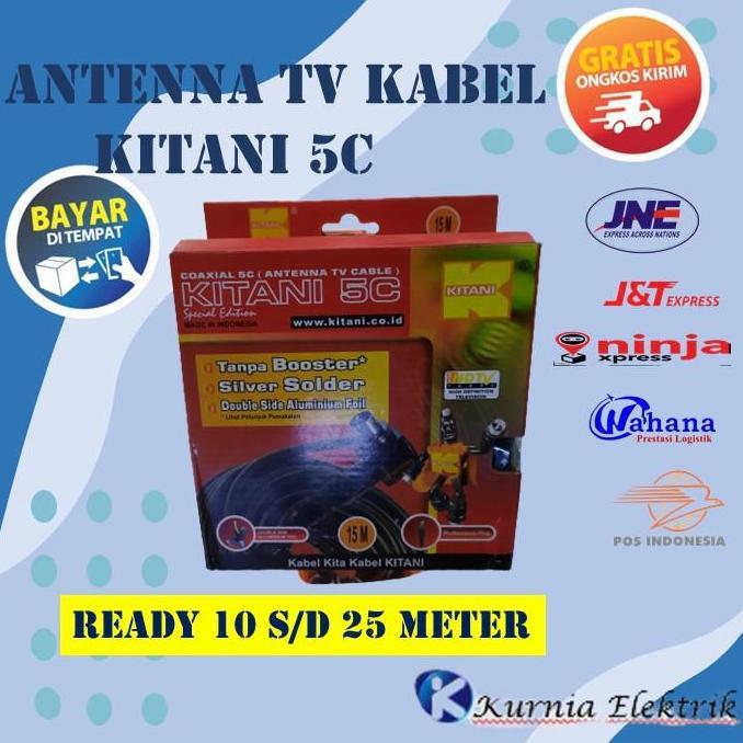 KABEL ANTENA TV COAXIAL 5C TV CABLE ANTENA KABEL TV DIGITAL