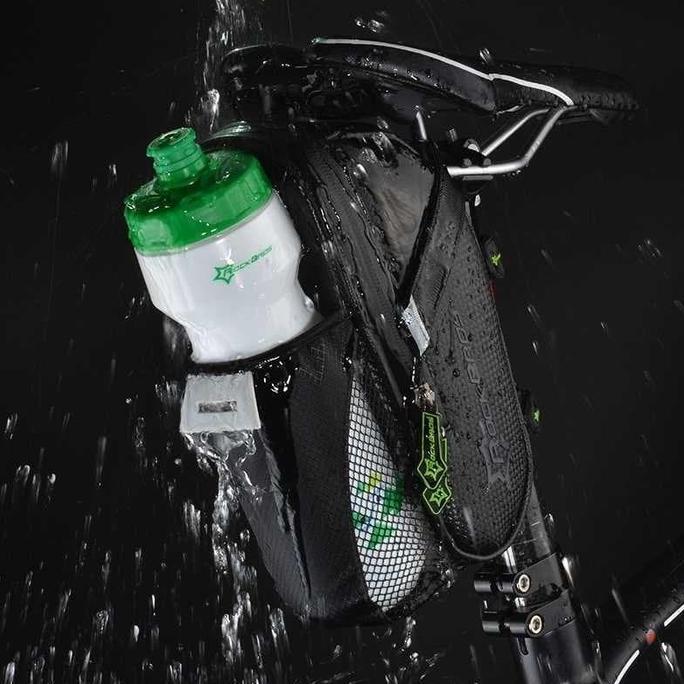 ROCKBROS TAS SEPEDA MICROFIBER WATEROOF DENGAN HOLDER BOTOL MINUM