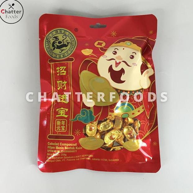 Fnbb- Coklat Koin Emas Yen Bao - Coklat Koin Emas Imlek - Koin Emas Cokelat
