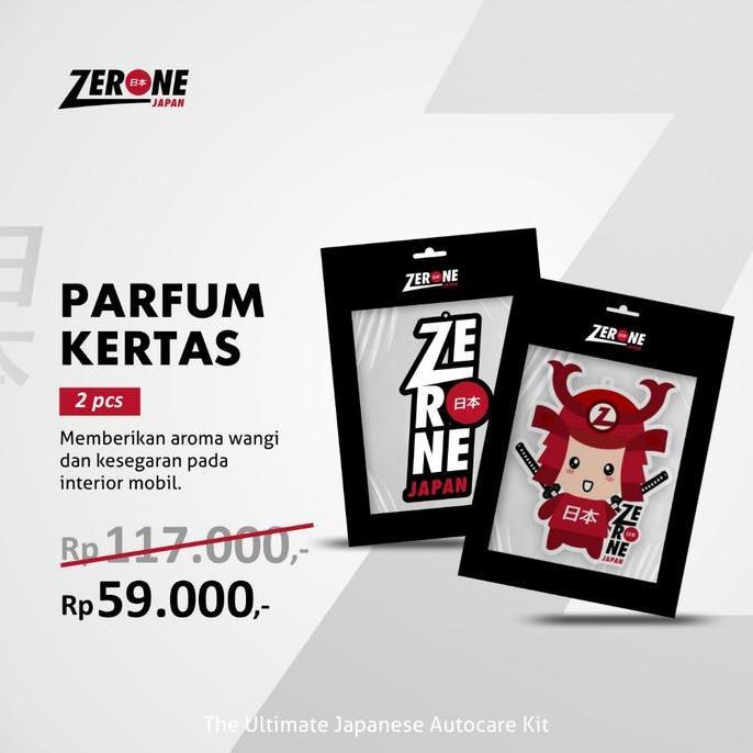 Parfum Pengharum Mobil Kertas Zerone Japan Farfum Mobil Aroma Kopi