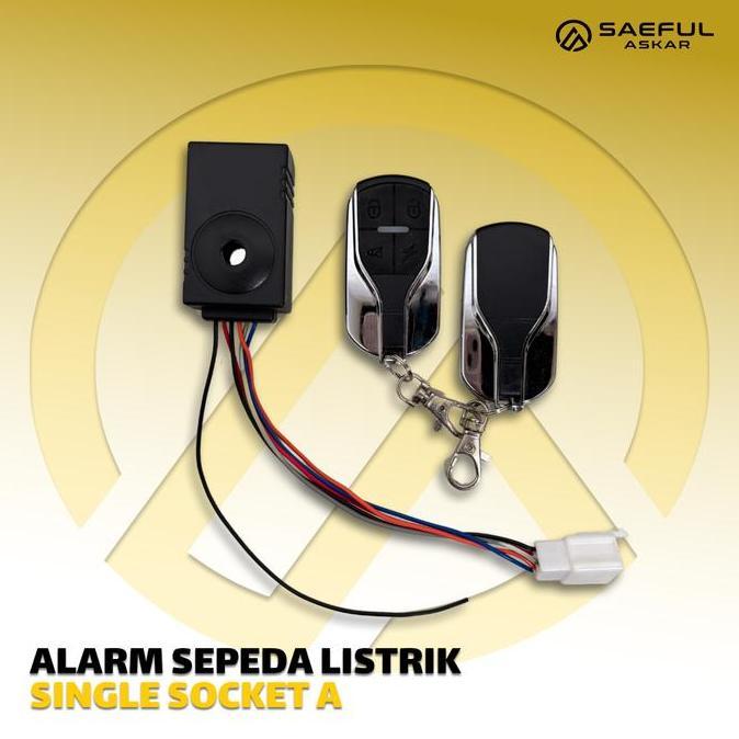 Alarm Remote Universal Sepeda Listrik Motor Listrik 36V-72V