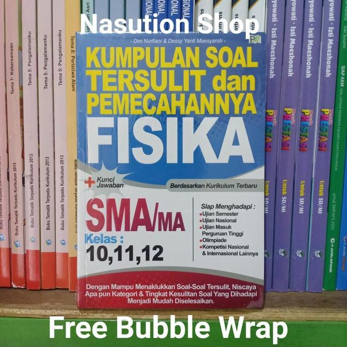 Buku Kumpulan Soal Fisika SMA Kelas 10,11,12 + Kunci Jawaban