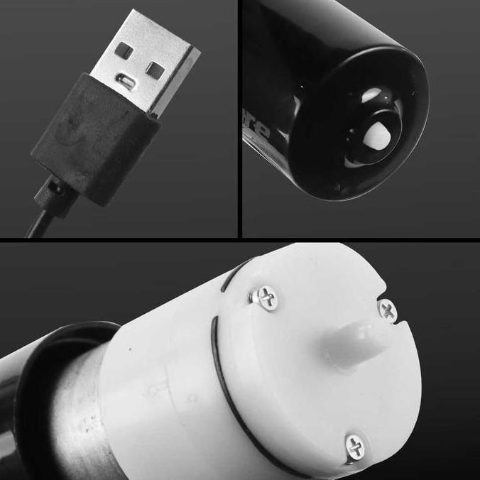 Fishboy- Taffware Aerator Usb Pompa Udara Akuarium Powerbank Aquarium Fish Tank Oxygenator Usb 1W - 