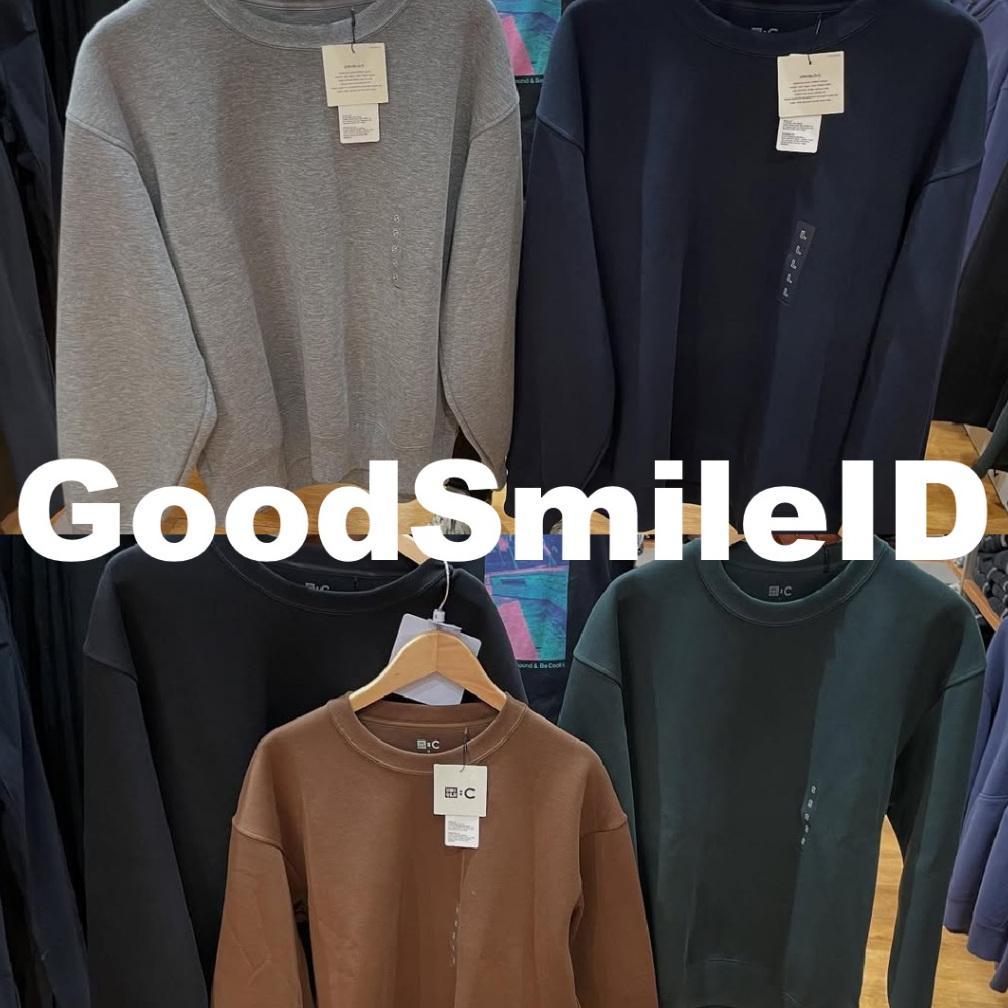 NEW SALE Men Sweater Oversize Lengan Panjang Set Setelan Pria JASTIP UNIQLO [terbaik][terlaris]