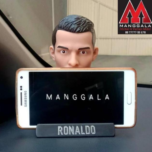 Boneka Pajangan Goyang Bobble Head Dashboard Mobil Ronaldo Juventus