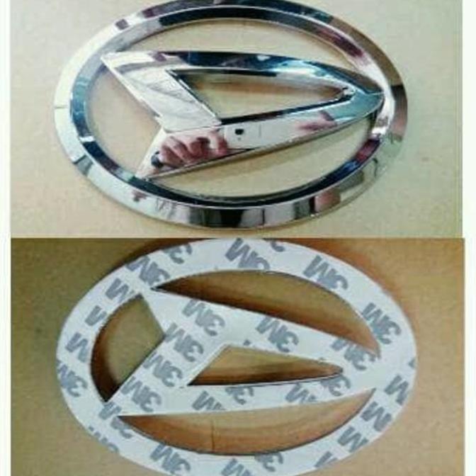Emblem Logo Depan / Belakang Daihatsu SIGRA Chrome