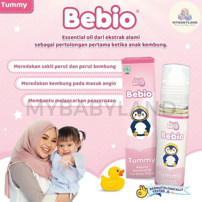Byblue- Freshliving Bebio By Fresh Care Essential Oil 9Ml - Flu Pilek Batuk Gatal Perut Kembung Bayi