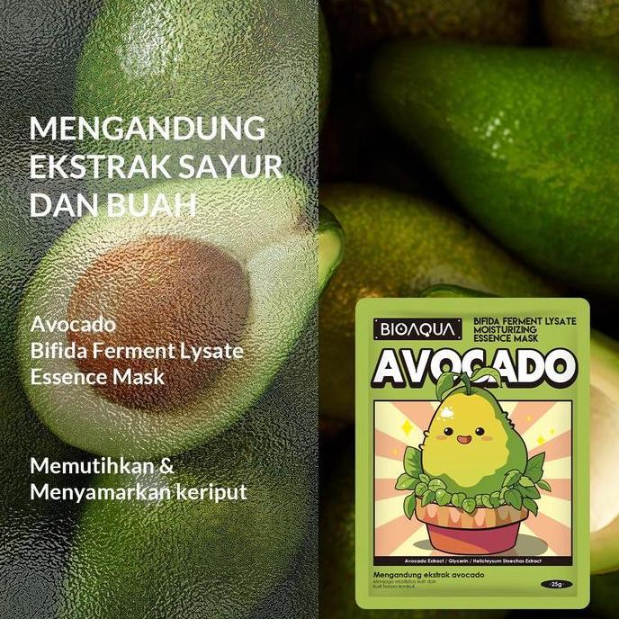 Rexzix- Mix 40PcsBioaqua Sheet Mask Wajah Natural Serum Series Facial Treatment Face Mask Wajah Wami