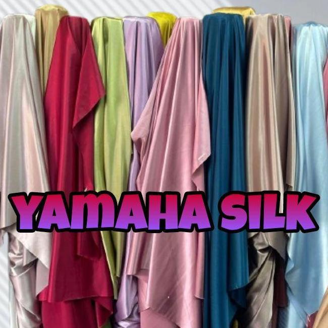 BL18 >> Kain polosan yamaha silk,Polosan Satin Silk,puring polosan kebaya,polosan dres dan gamis,kai
