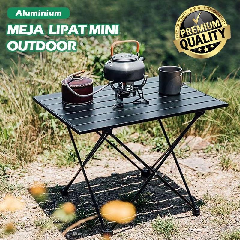 Meja Lipat Aluminium/Meja Lipat Portable/Meja Lipat Kecil/Meja Lipat Mini/Meja Camping Lipat/Meja Ca
