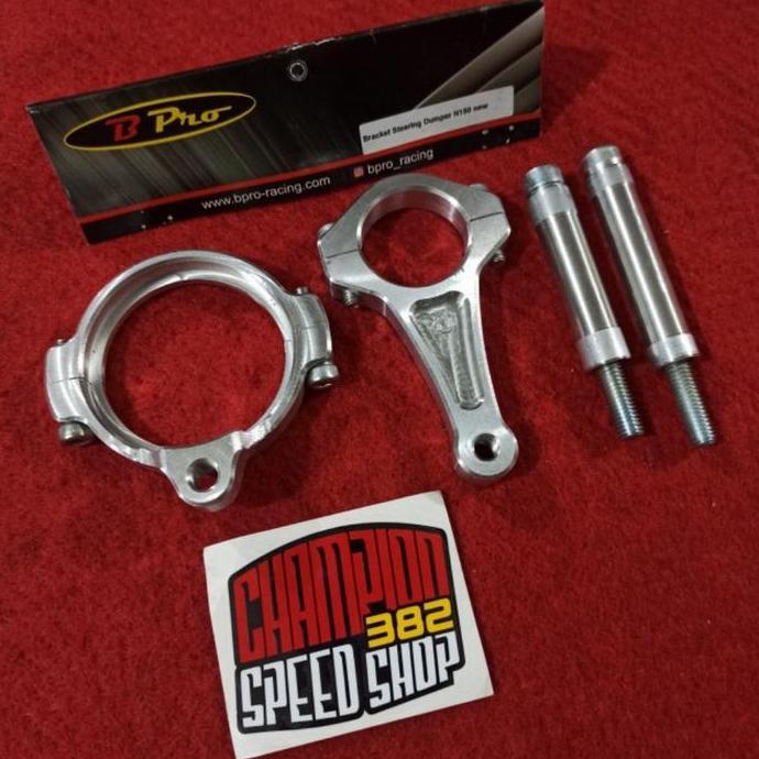 TERMURAH - Bracket Breket Steering Damper Stabilizer Stang BPRO Ninja 150 SS 150