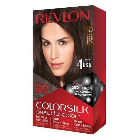 REVLON Colorsilk Beautiful Color 20 Brown Black