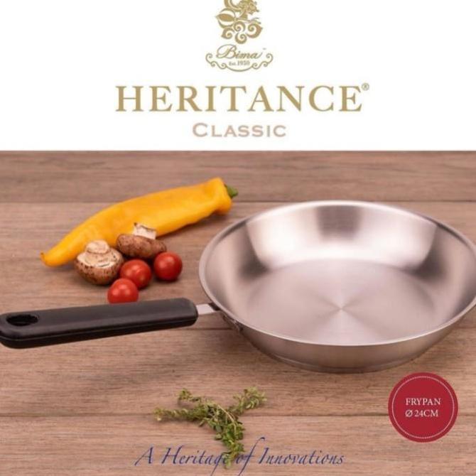 Bima Heritance Classic Fry Pan 26Cm Bp126 Inox Stainless Steel Frying Pan Penggorengan