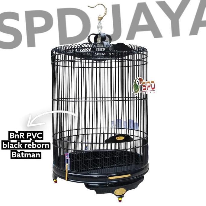 Bridwoi- Sangkar Kandang Murai Bnr Pvc Black Reborn Batman