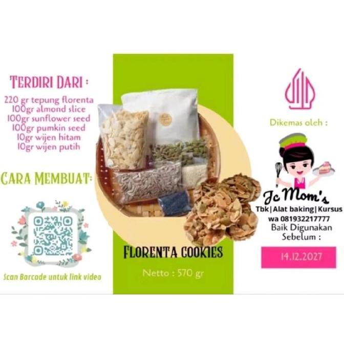 ] paket florenta cookies/tepung florenta