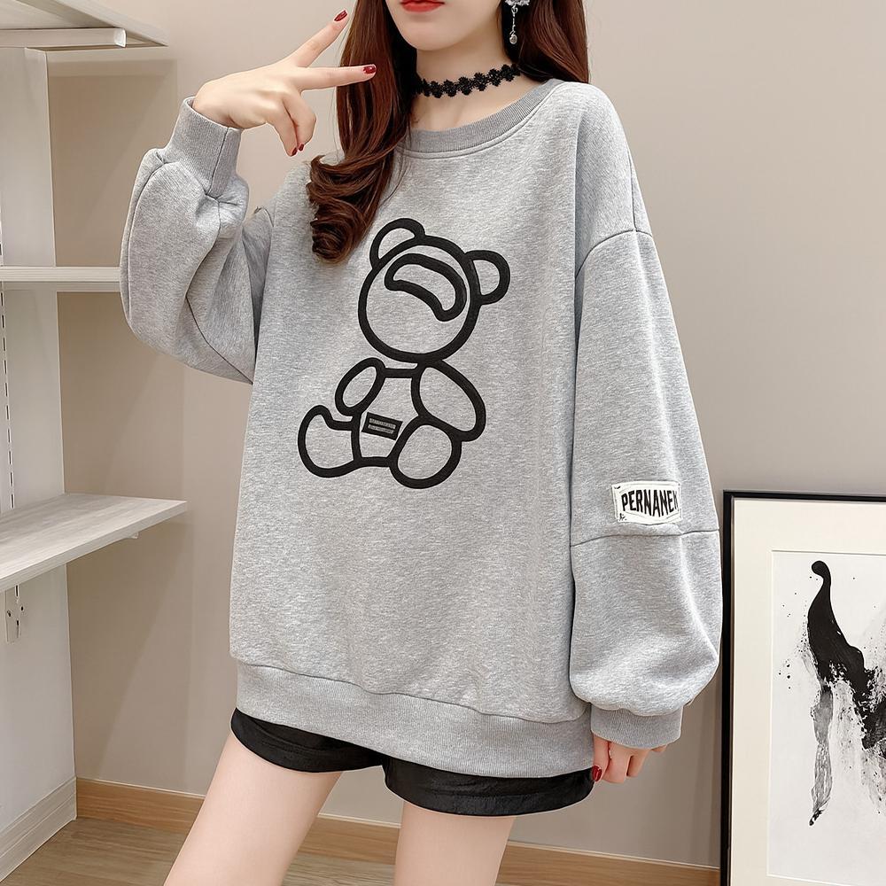 Femes Sweater Wanita Korean Style Cute Icon Sweter