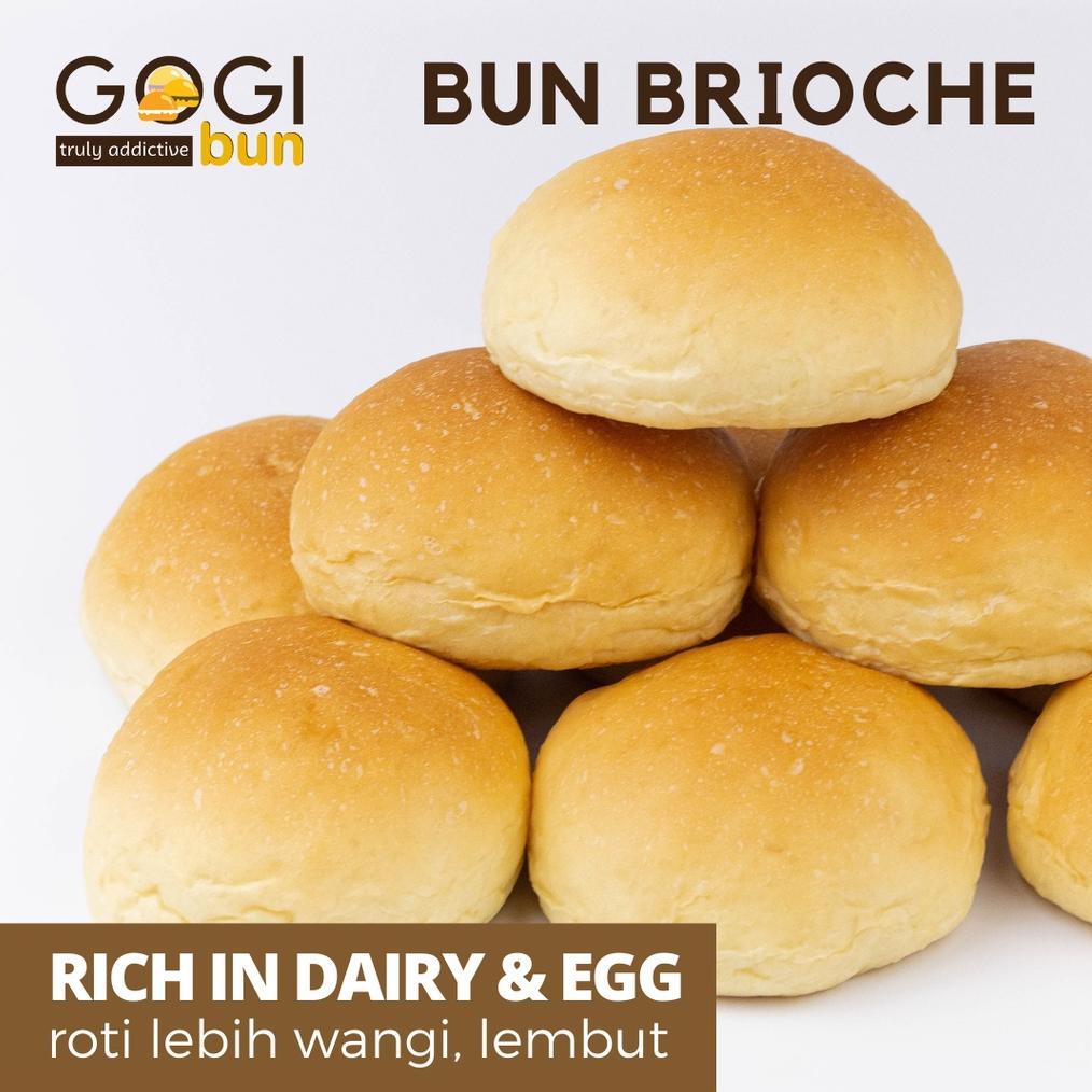 Burger Bun BRIOCHE Bun Burger BRIOCHE PUM Isi 6 PCS Termurah