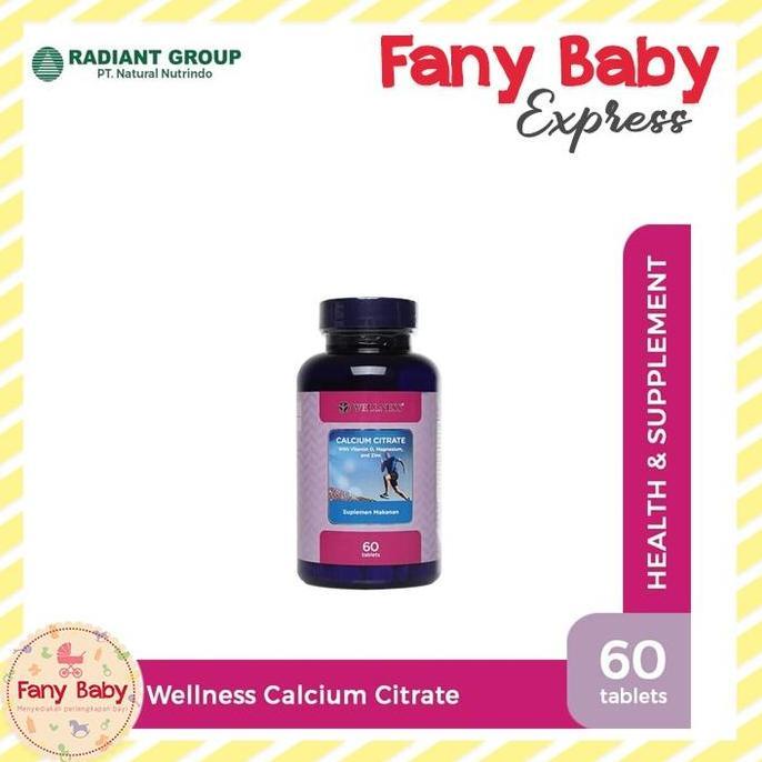 WELLNESS CALCIUM CITRATE 60
