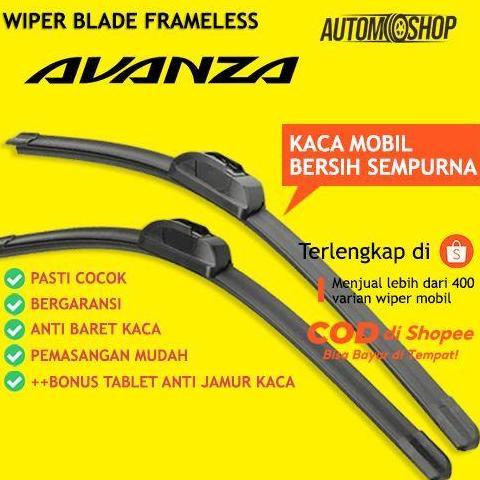 Wiper Kaca Mobil Frameless Avanza All New Avanza GrandNew Avanza BONUS