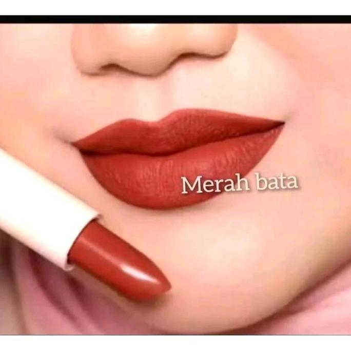 Papupi- [ 2 Pcs ] Lipstick Matte Nude / Matte Lipstick  Waterproof