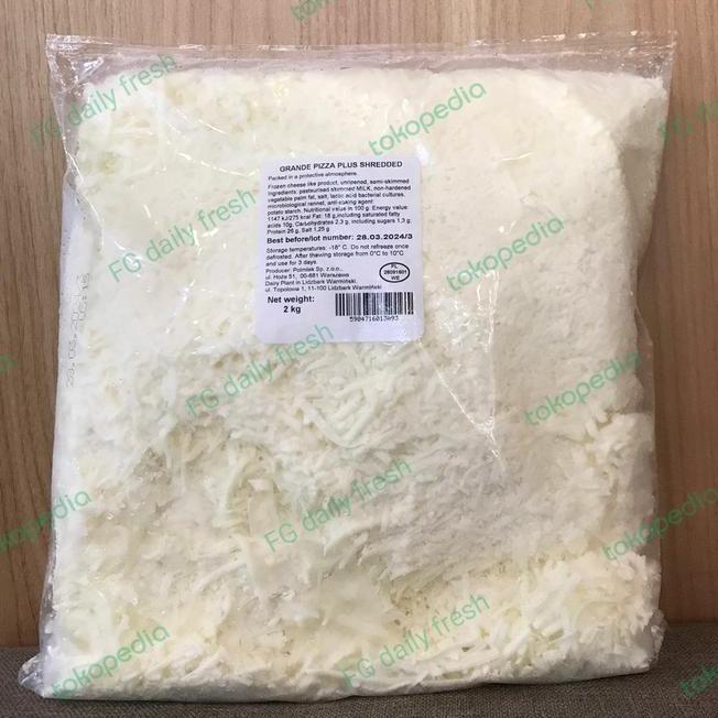 Mozarella Cheese Keju Mozarella Shredded Keju Parut