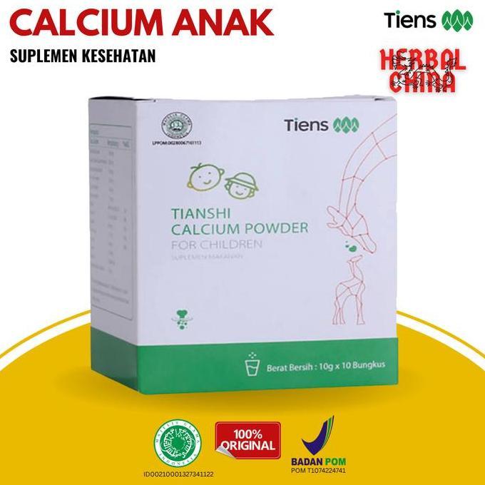 Tiens Calcium Nutrient Children - Nutrisi Kalsium Membantu Kesehatan Tulang, Gigi & Tumbuh Kembang A
