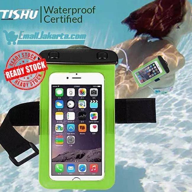 Frembit- Waterproof Phone Case Universal Sarung Hp Anti Air Tishu Ori