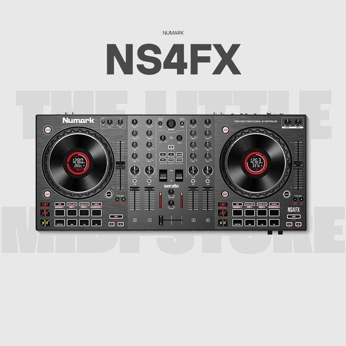 Numark NS4FX DJ Controller 4 Deck | Profesional DJ Terbaru Original