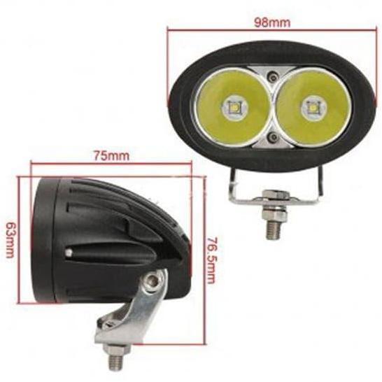 Promo Lampu LED Sorot Tembak OWL 3 MODE Cree 20W KUNING OFFROAD Diskon