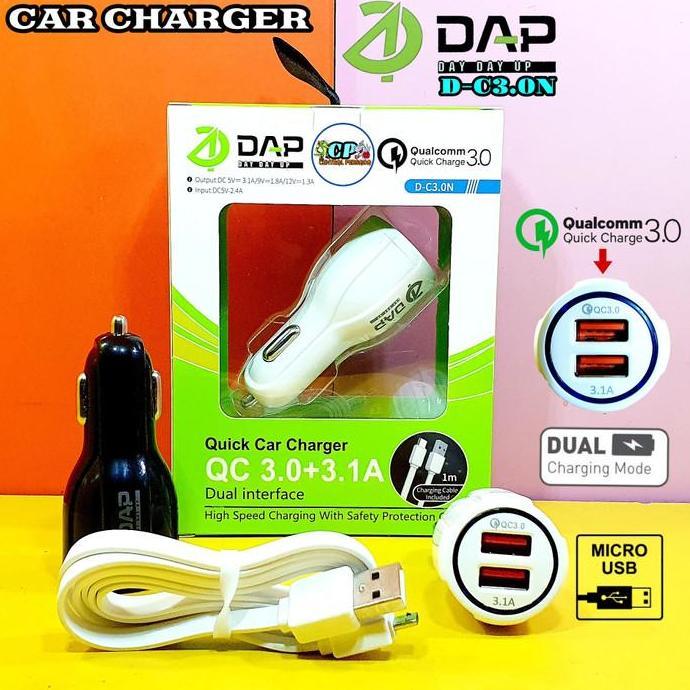 Car Charger DAP Qualcomm D-C3.0N